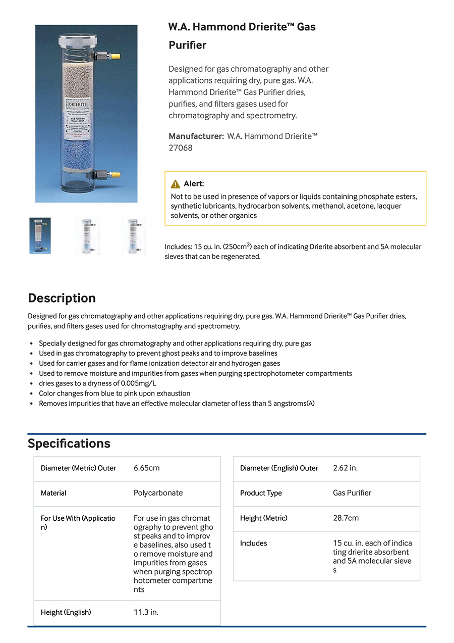 01 09-206_W.A. Hammond Drierite Gas Purifier Dries gases to -73-1.jpg